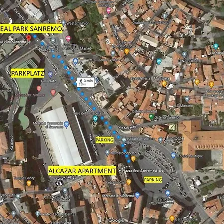 Daire Alcazar Town Center Sanremo